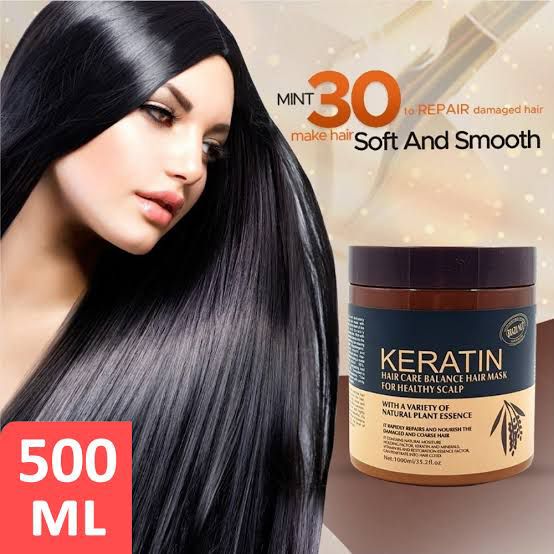 Professional Keratin Hair Repair Mask Deep Conditioning Treatment
