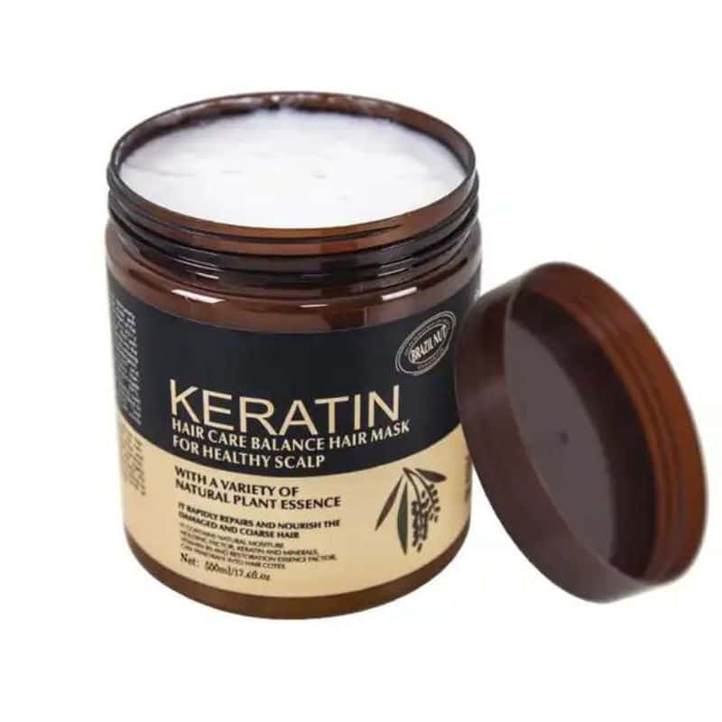 Professional Keratin Hair Repair Mask Deep Conditioning Treatment