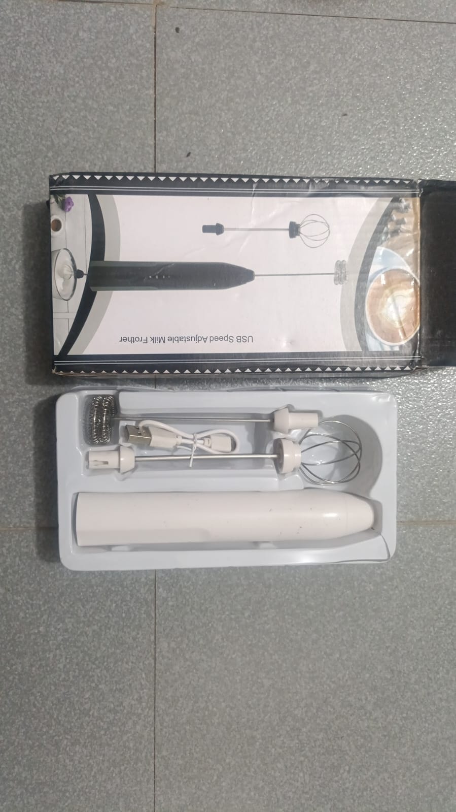 2-in-1 Rechargeable Coffee Beater