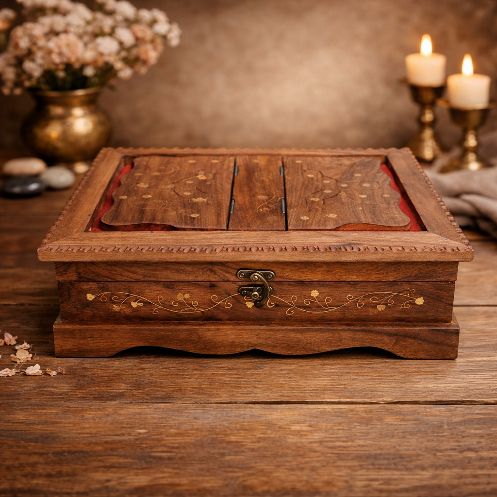 Handmade Quran Pak box