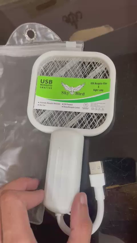 USB Rechargeable Mosquito Killer Racket