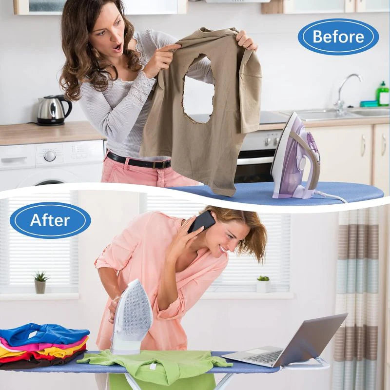 Teflon Iron Cover Protector | Non Stick Garments Care Cover For Iron | Heat Resistant Ironing Shoe for Clothes Protection